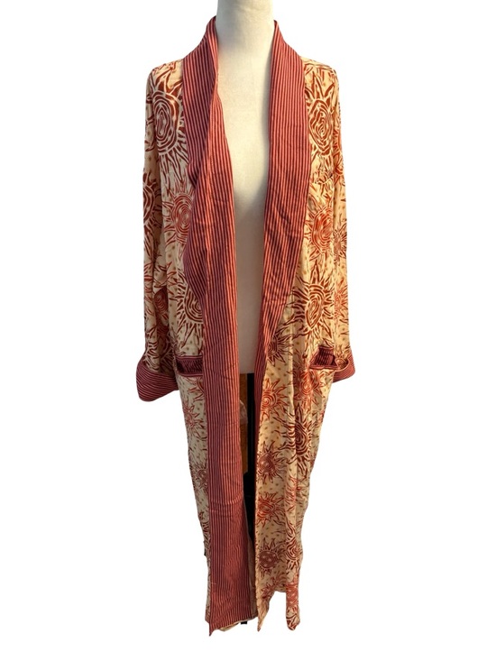 2. Free People NWOT Wild Nights Duster Size XL - Picture 7 of 17